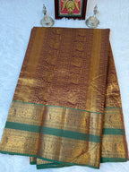 100 Counts Rich Pallu Kanchi Cotton Saree in Wine Maroon