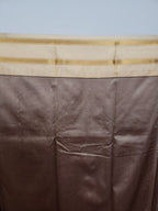 Bottle Green Semi Kaanchi Saree with Copper Zari & Small Butta Design - Urban Weave Sarees