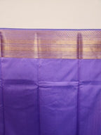 Lavender Purple Semi Kaanchi Saree with Copper Zari & Small Butta Design - Urban Weave Sarees
