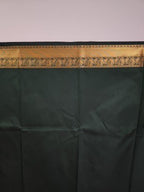 Raani Pink Semi Kaanchi Saree with Copper Zari & Small Butta Design - Urban Weave Sarees