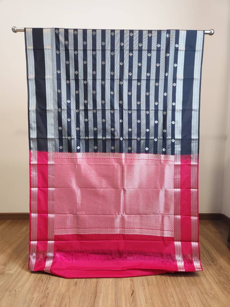 SEMI KANCHIPURAM - Urban Weave Sarees