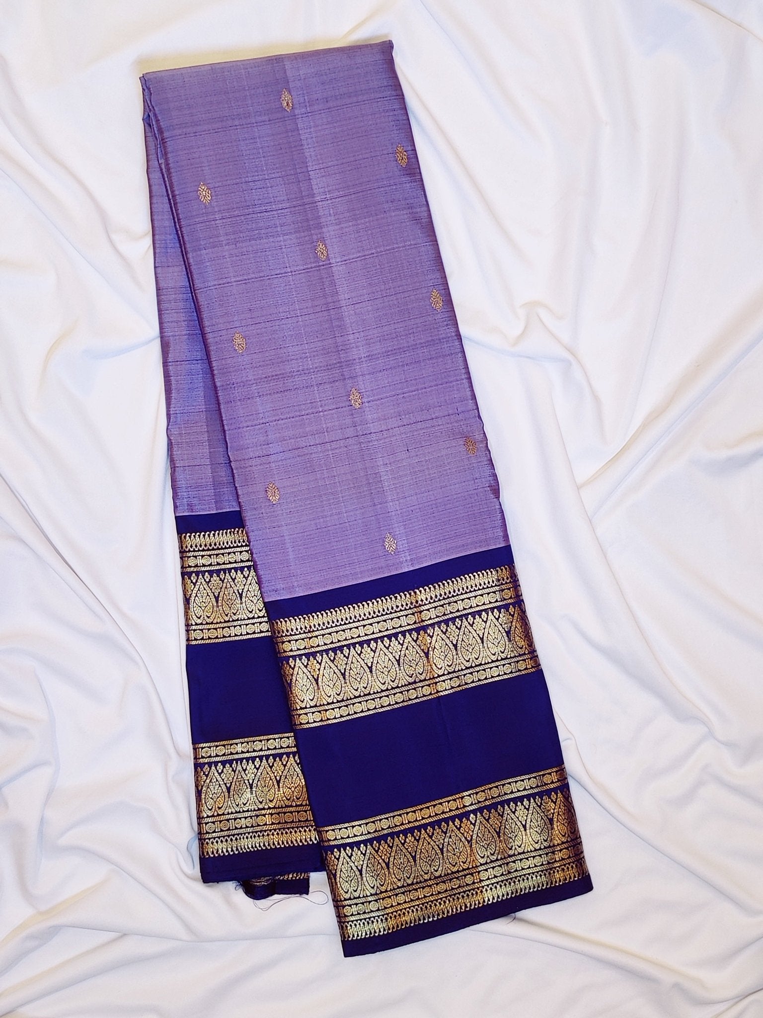 White Fancy Silk Saree “ Fancy look “ Shop Online - Urban Weave Sarees